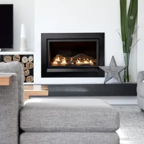 Heatmaster Enviro High Efficiency Gas Fire & Flue Package