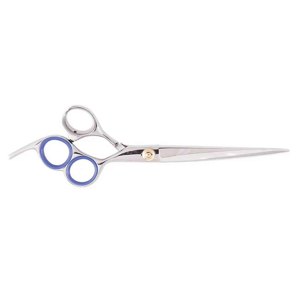 Heritage Cutlery K93R85-C 8-3/4'' Convex K9 / 3 Ring Scissor / Curved Blade