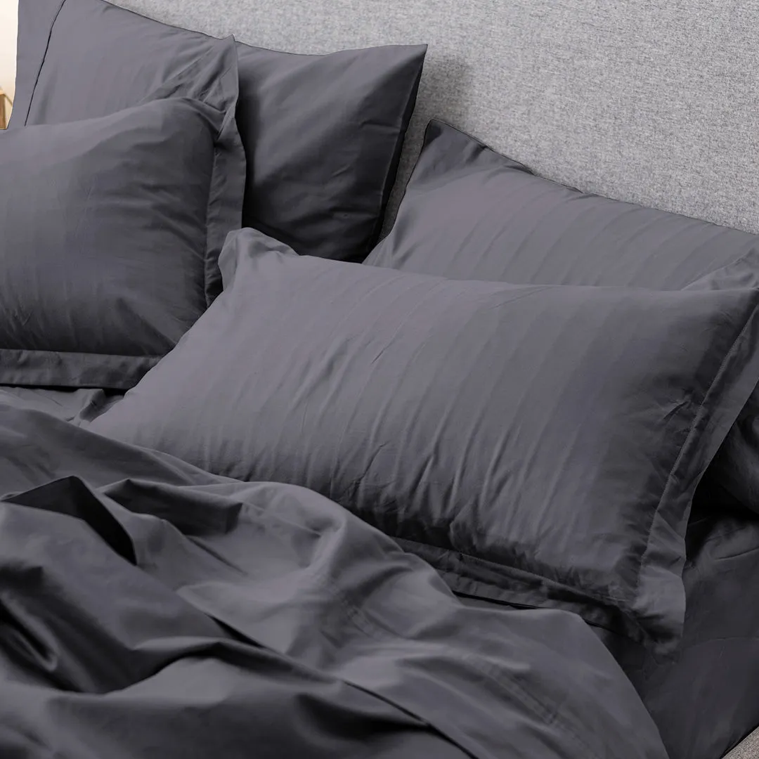 Hush Cotton Sateen Duvet Cover Set