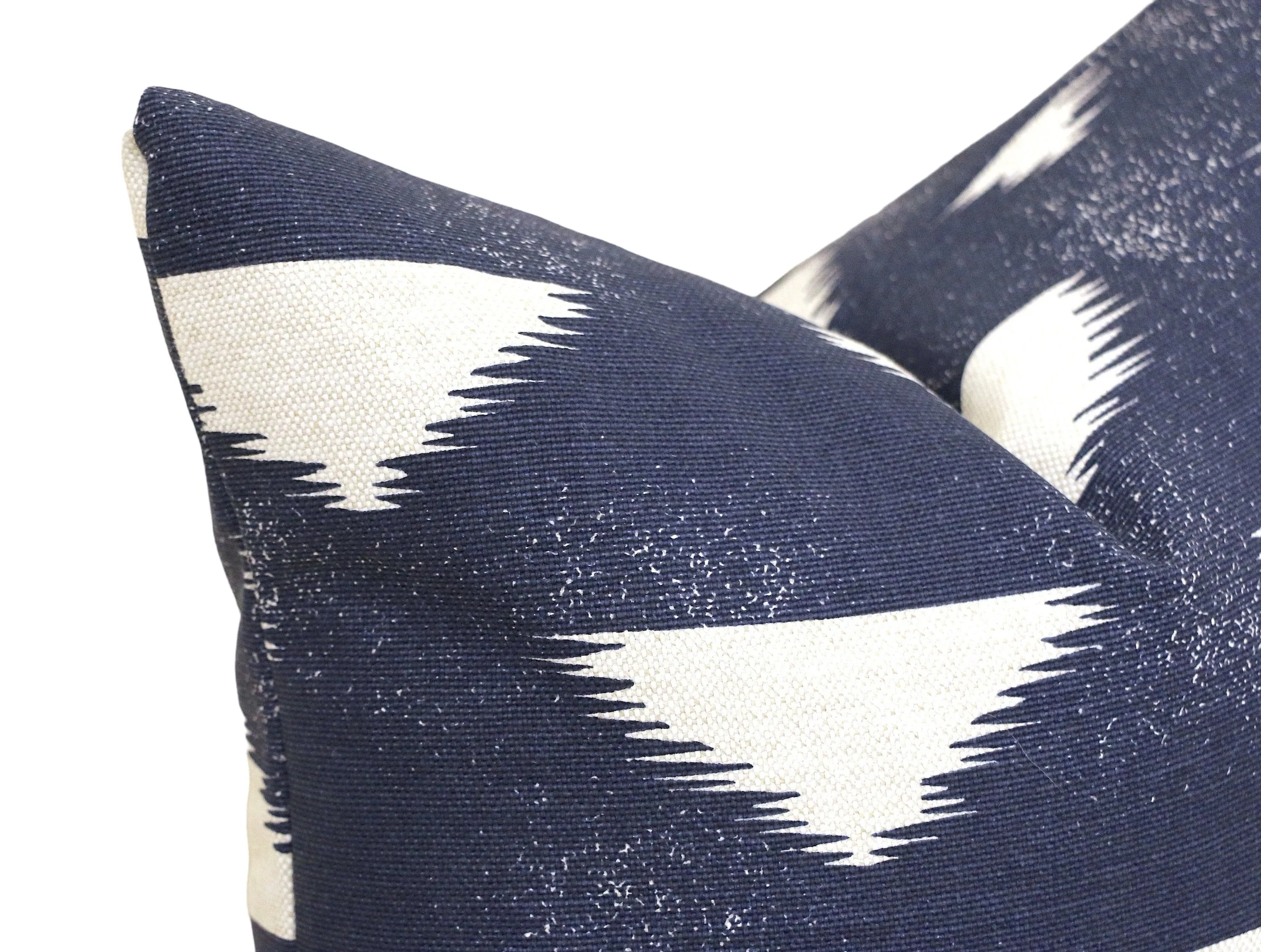 Indigo Pillow 18x18 / 20x20 Boho Pillow / 22x22 Southwestern / 24x24 Tribal Pillow / 26x26 Boho Decor / Throw Pillow 12x21 / Linen 16x24