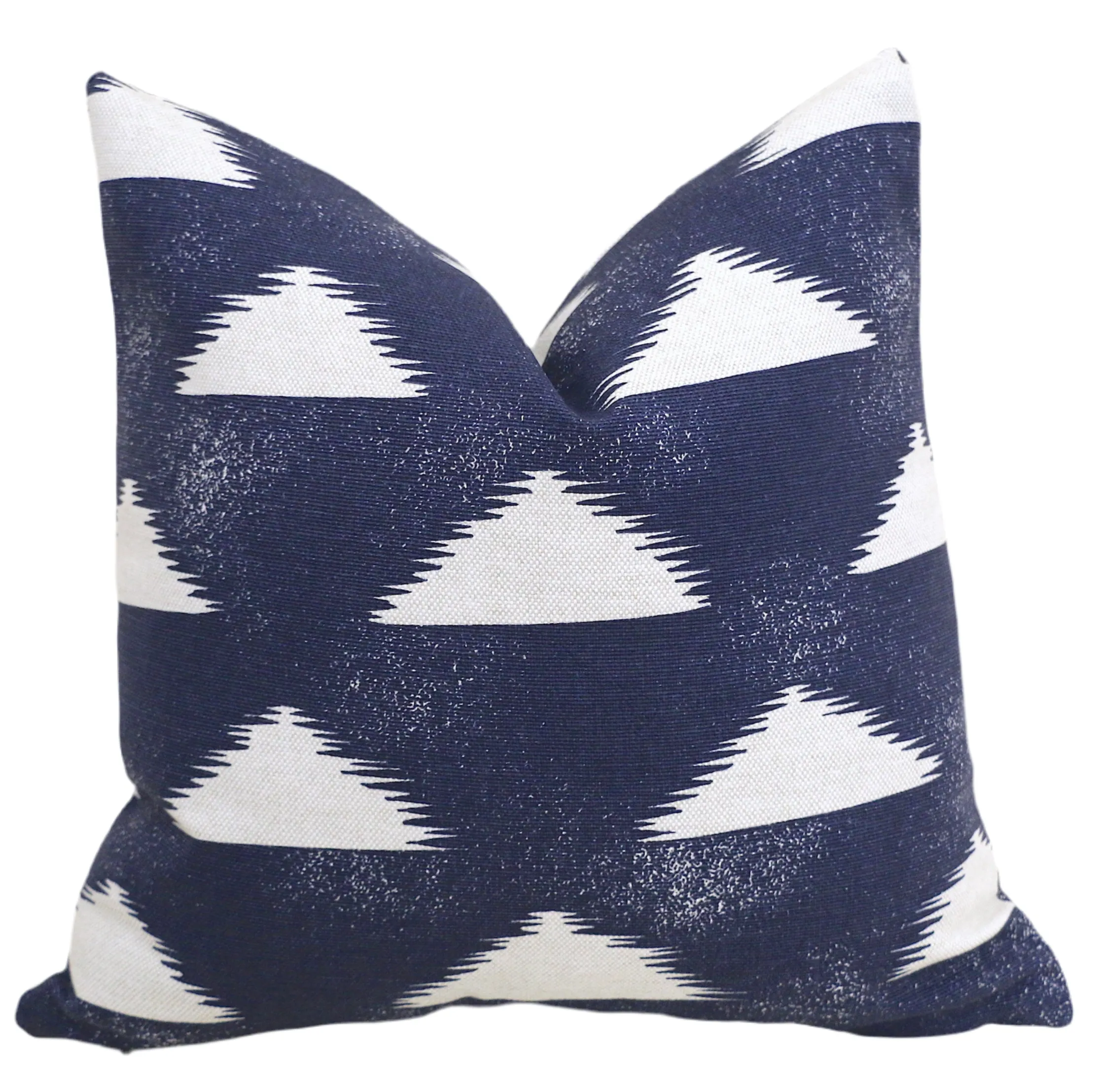 Indigo Pillow 18x18 / 20x20 Boho Pillow / 22x22 Southwestern / 24x24 Tribal Pillow / 26x26 Boho Decor / Throw Pillow 12x21 / Linen 16x24