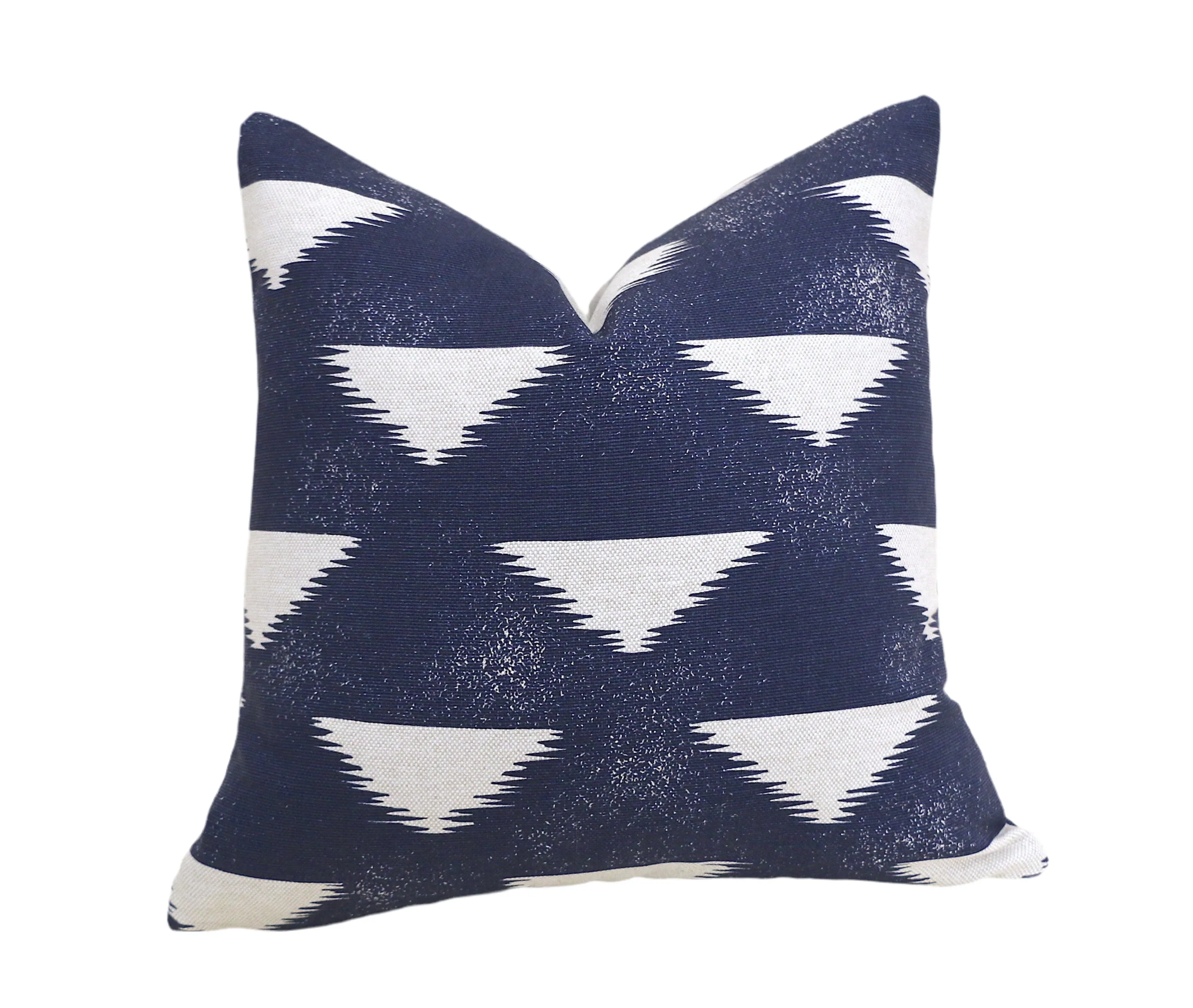 Indigo Pillow 18x18 / 20x20 Boho Pillow / 22x22 Southwestern / 24x24 Tribal Pillow / 26x26 Boho Decor / Throw Pillow 12x21 / Linen 16x24