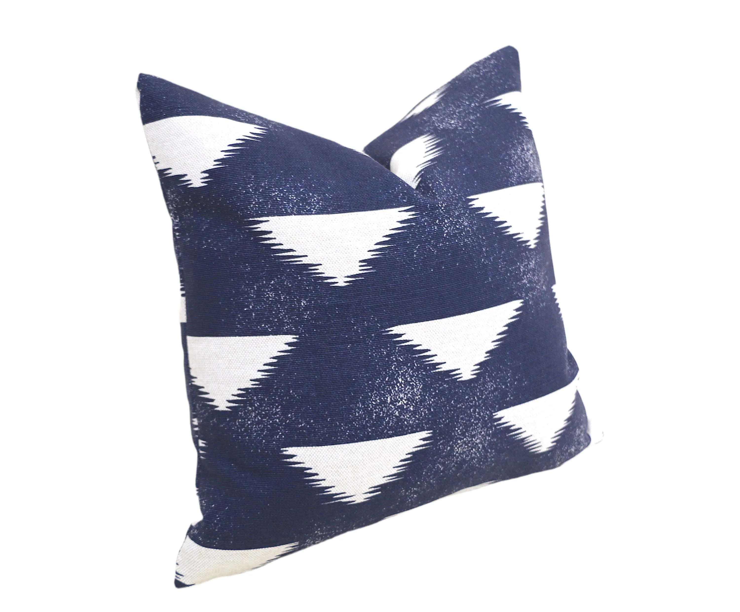 Indigo Pillow 18x18 / 20x20 Boho Pillow / 22x22 Southwestern / 24x24 Tribal Pillow / 26x26 Boho Decor / Throw Pillow 12x21 / Linen 16x24