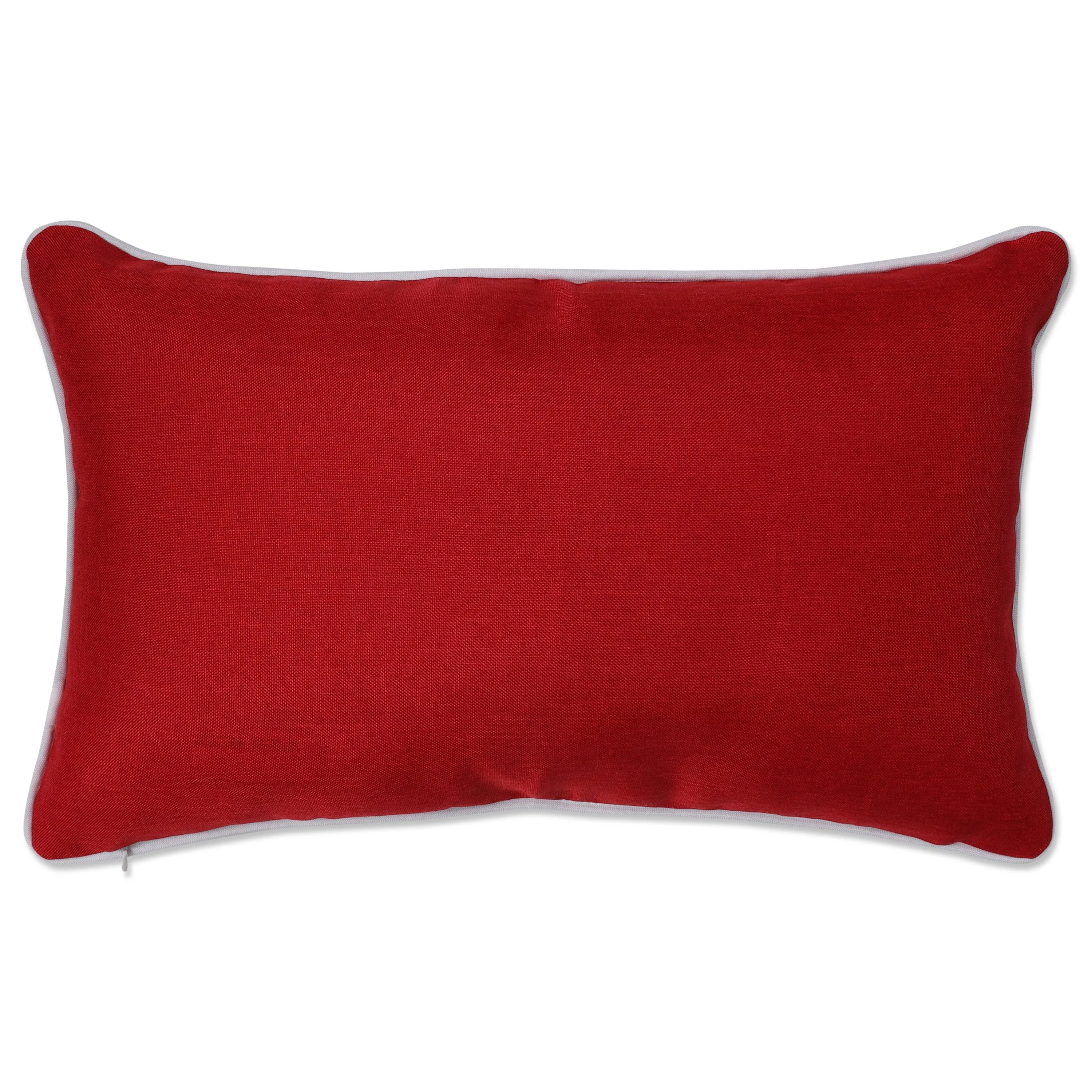 Indoor Valentines Love You More Red Rectangular 12 X 19 Throw Pillow Cover