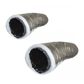 Insulated Flexible Aluminium Ducting in 150mm or 200mm