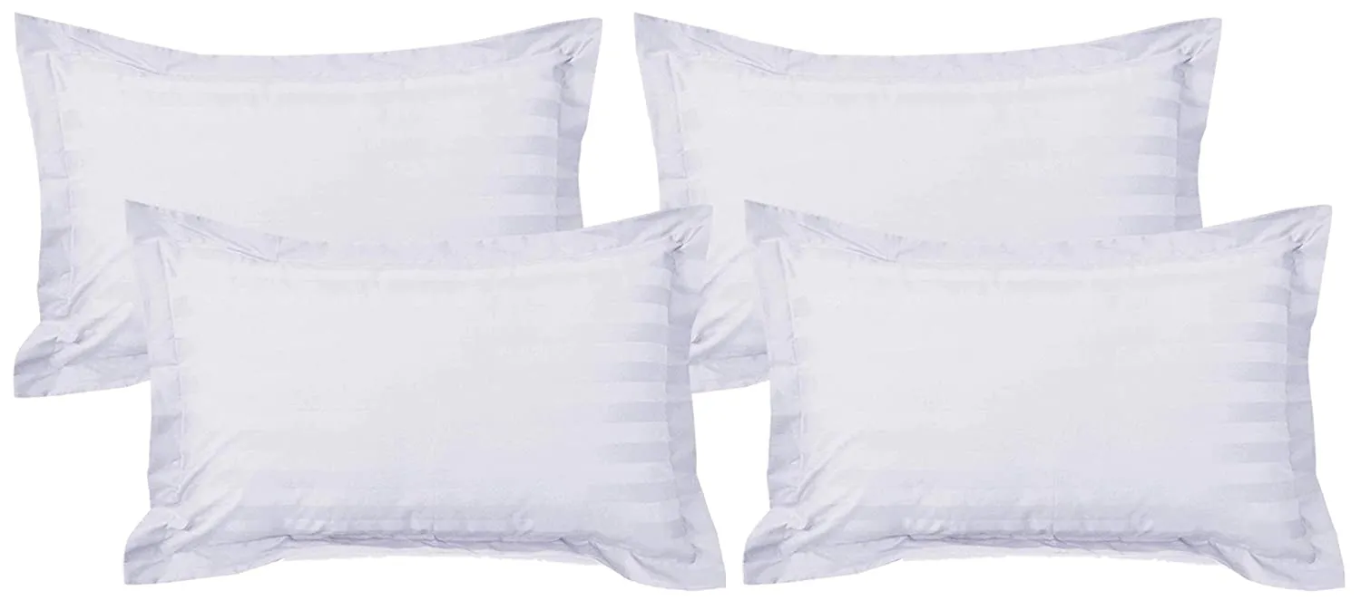 JDX Ultra Soft Quality Pillow for Bed, Soft Pillows for Sleeping, White, Set/Pack of 4 Pillows