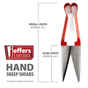 Jeffers Hand Sheep Shears