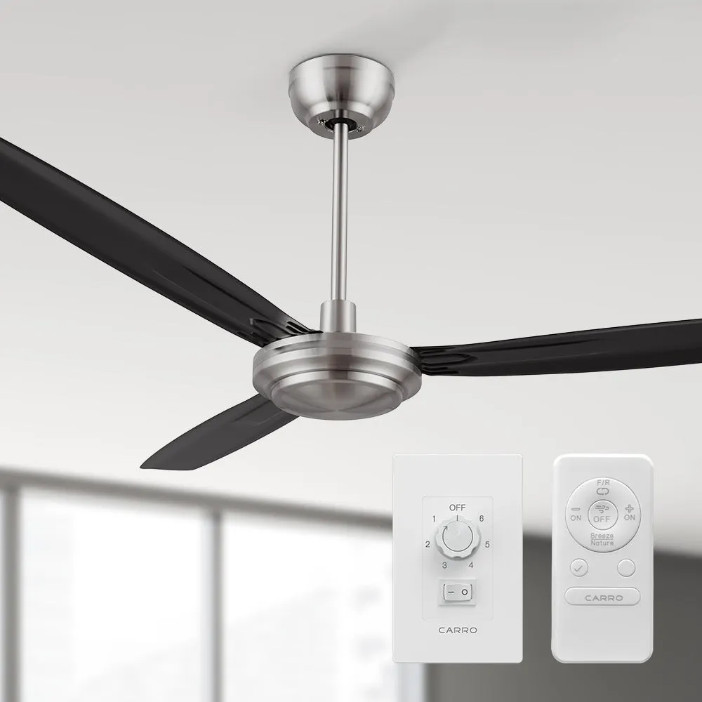 Kade 56 inch DC Motor Ceiling Fan with Remote and Wall Switch(NO LED)