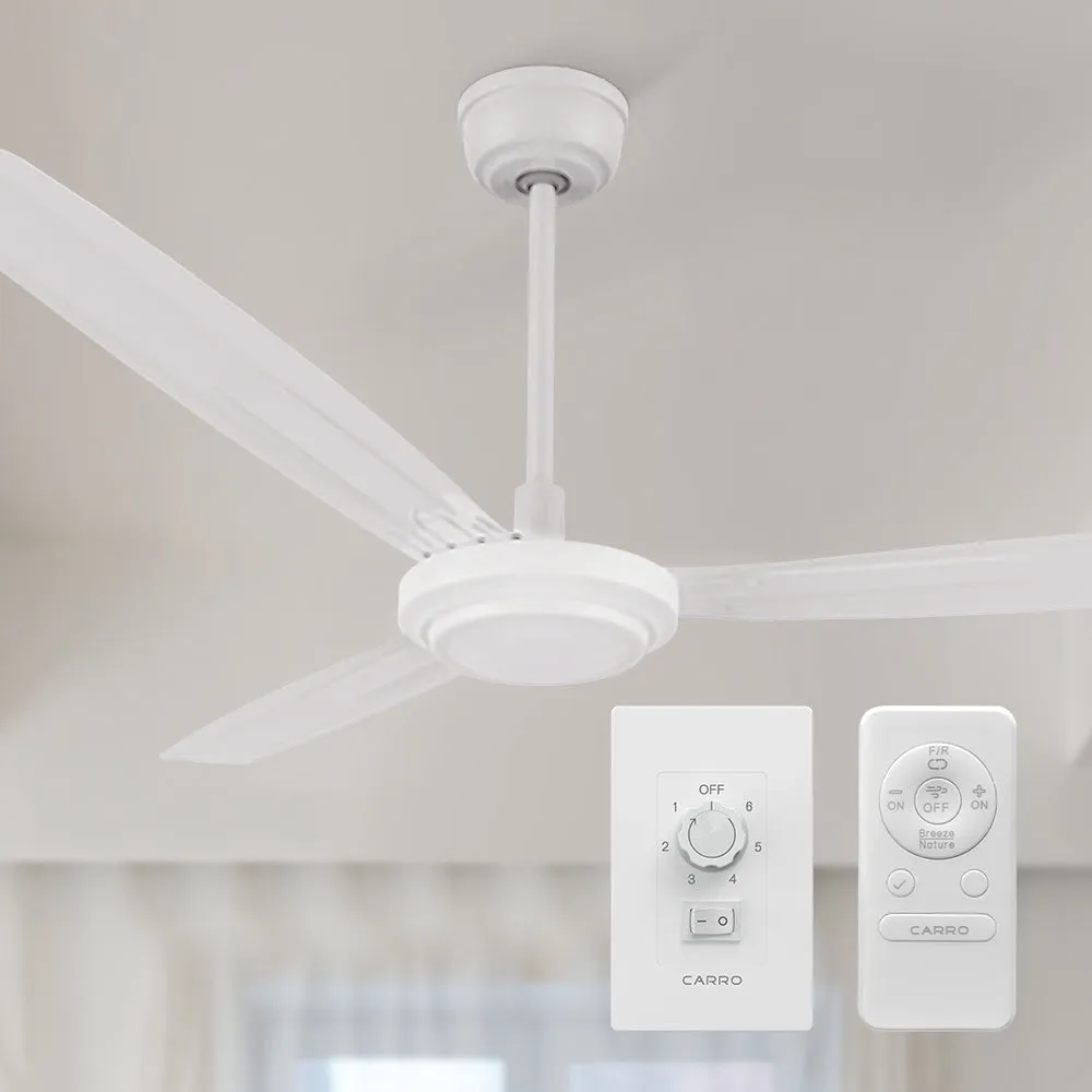 Kade 56 inch DC Motor Ceiling Fan with Remote and Wall Switch(NO LED)