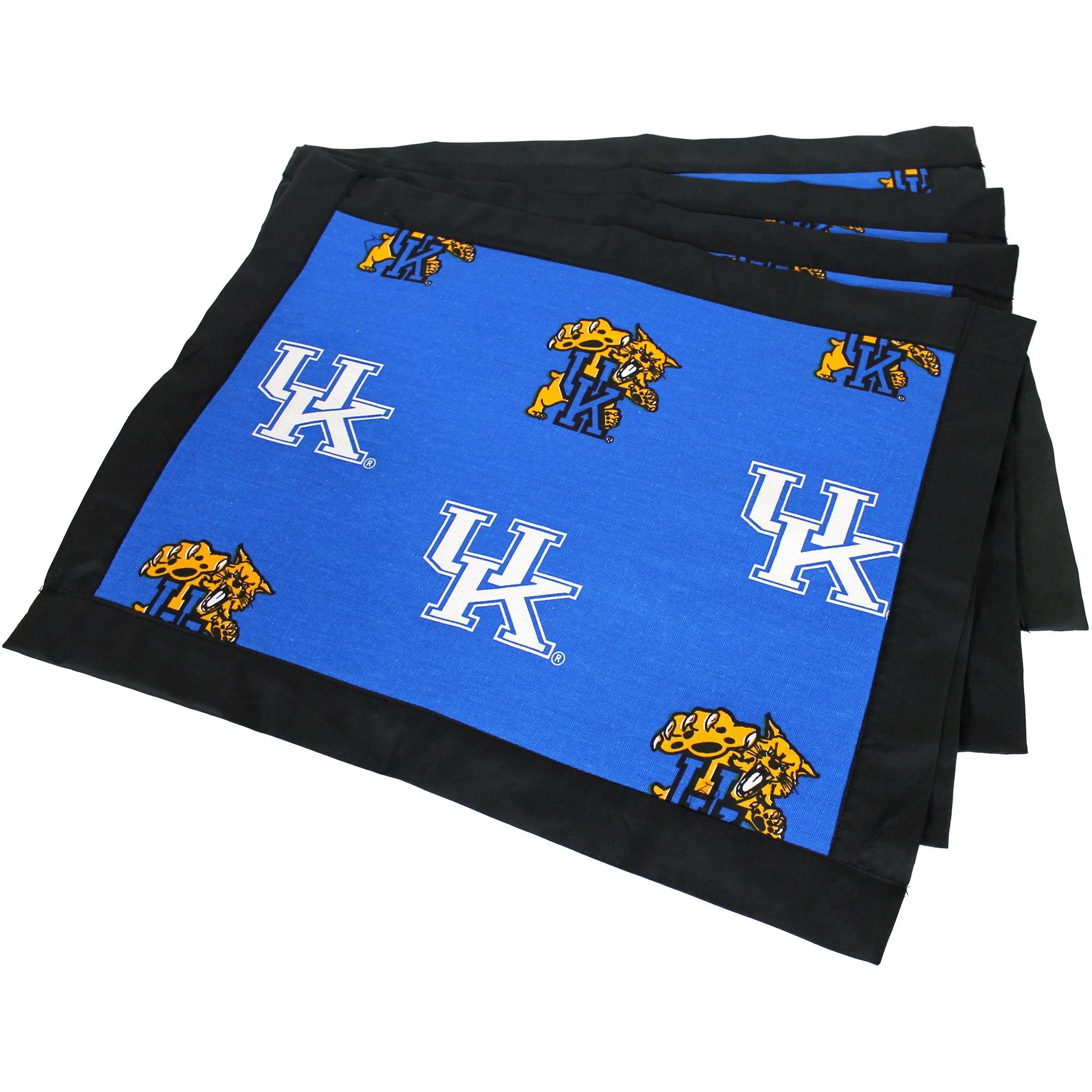 Kentucky Wildcats Placemat Set, Set of 4 Cotton and Reusable Placemats