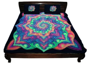 King-size Bedset : Spiral Lotus