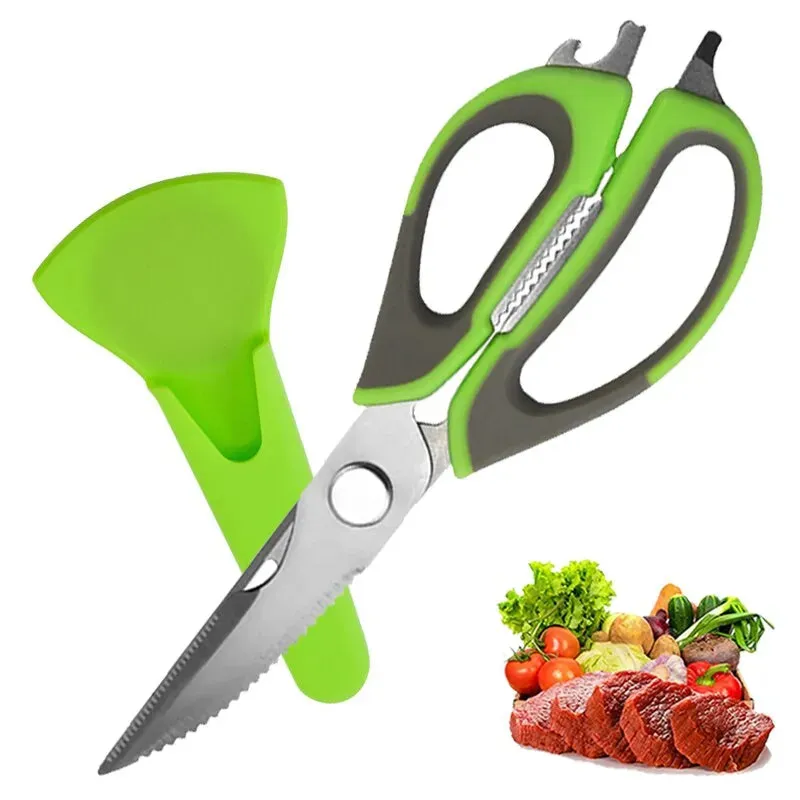 Kitchen Shears Heavy Duty Kitchen Scissors with Holder for Meat