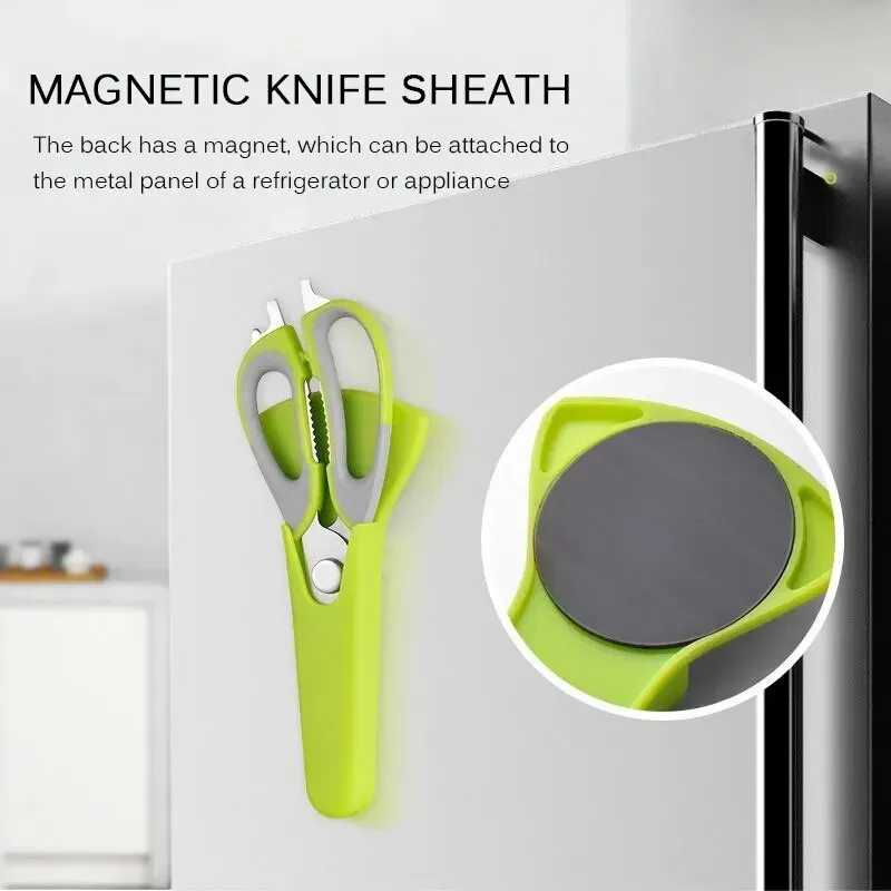 Kitchen Shears Heavy Duty Kitchen Scissors with Holder for Meat