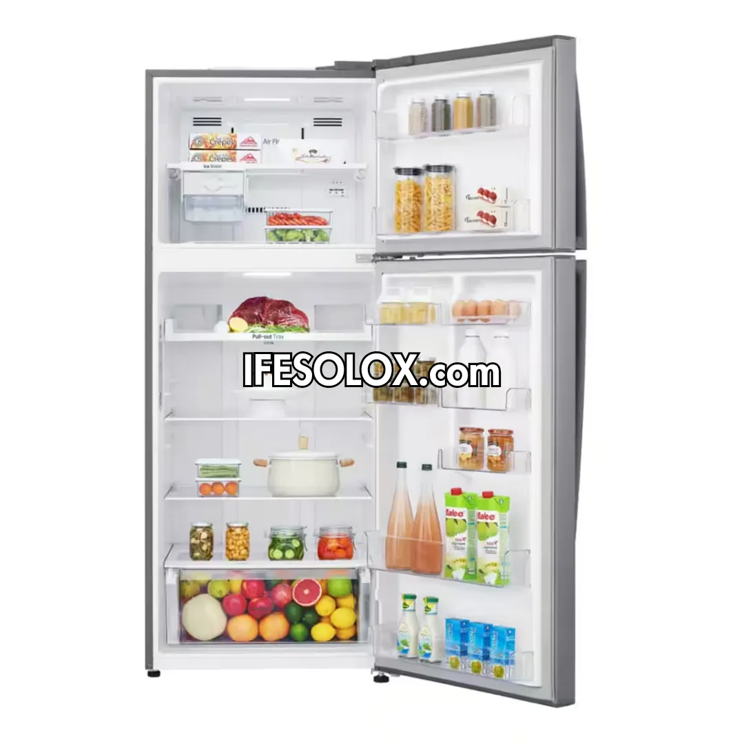 LG GL-C502HLCL 438L Smart Inverter Top-Freezer Double Door Refrigerator   2 Years Warranty - Brand New