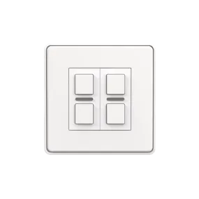 Lightwave LP52 Wire-Free Smart Switch (2 Gang) - White