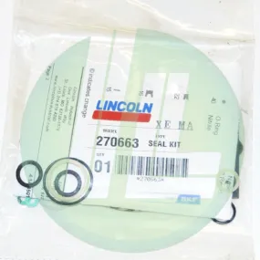 Lincoln Industrial 270663 Seal Repair Kit for FlowMaster Hydraulic & Electric Pumps