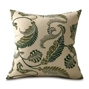 Malina Forest 100% Cotton Throw Pillow Cover 20x20