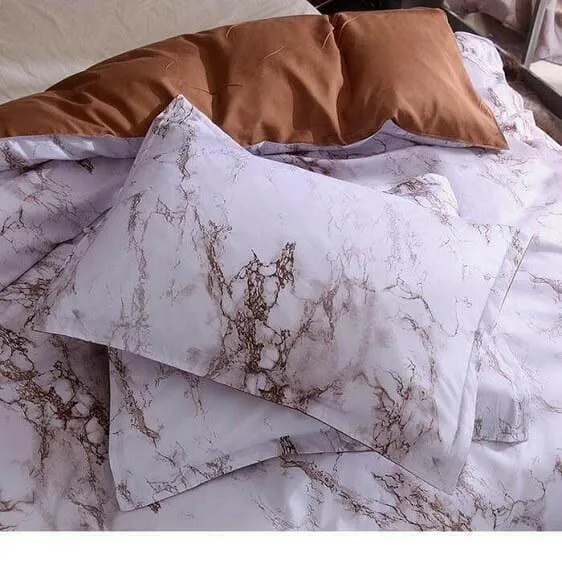 Marble Duvet Cover Set