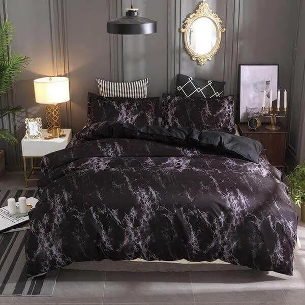 Marble Duvet Cover Set