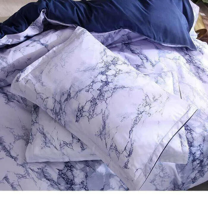 Marble Duvet Cover Set