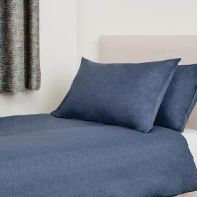 Mitre Essentials Opal Duvet Cover Navy Double