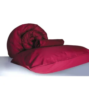 Mitre Essentials Spectrum Single Bedding Set Claret