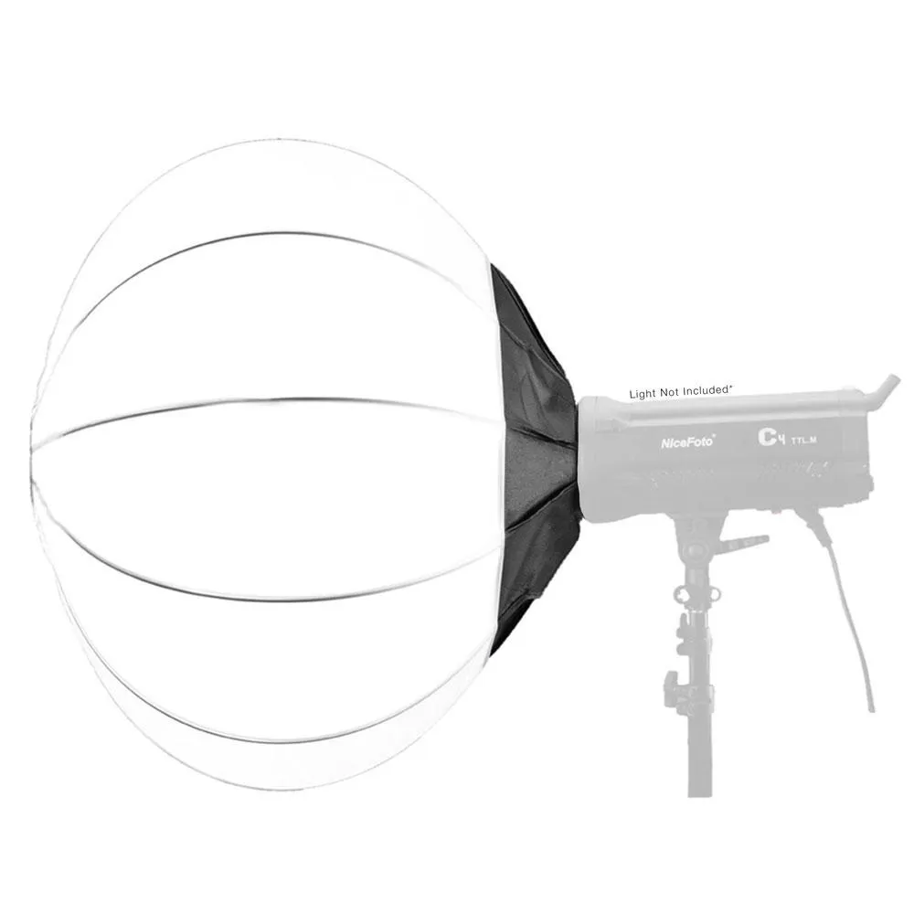 NiceFoto 80cm Collapsible Softball Lantern Softbox (Bowens Mount) (DEMO STOCK)