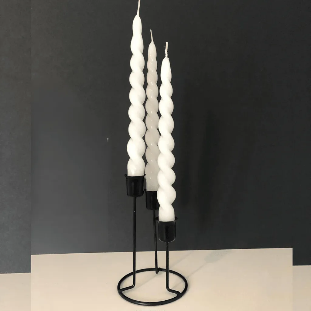 Nordic Style Candle Centerpiece