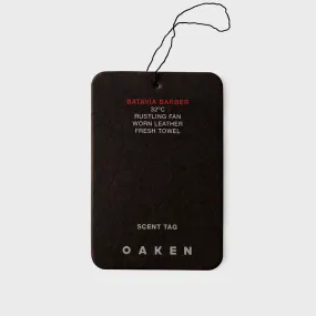 Oaken Lab - Scent Tag, Batavia Barber