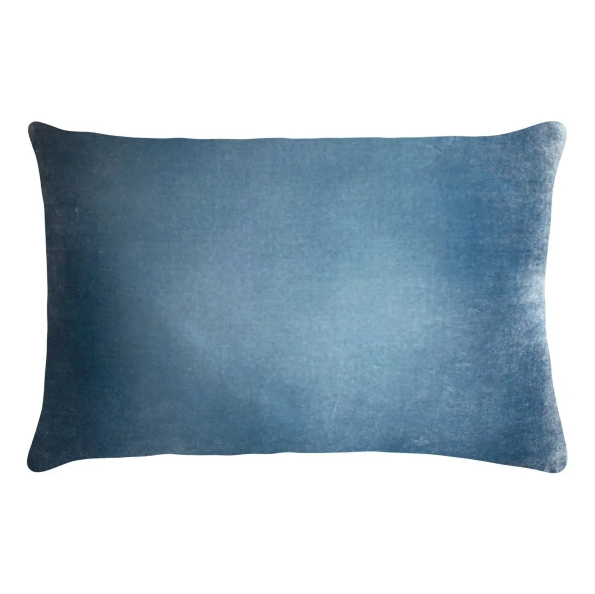 Ombre Denim Velvet Pillows by Kevin O’Brien Studio