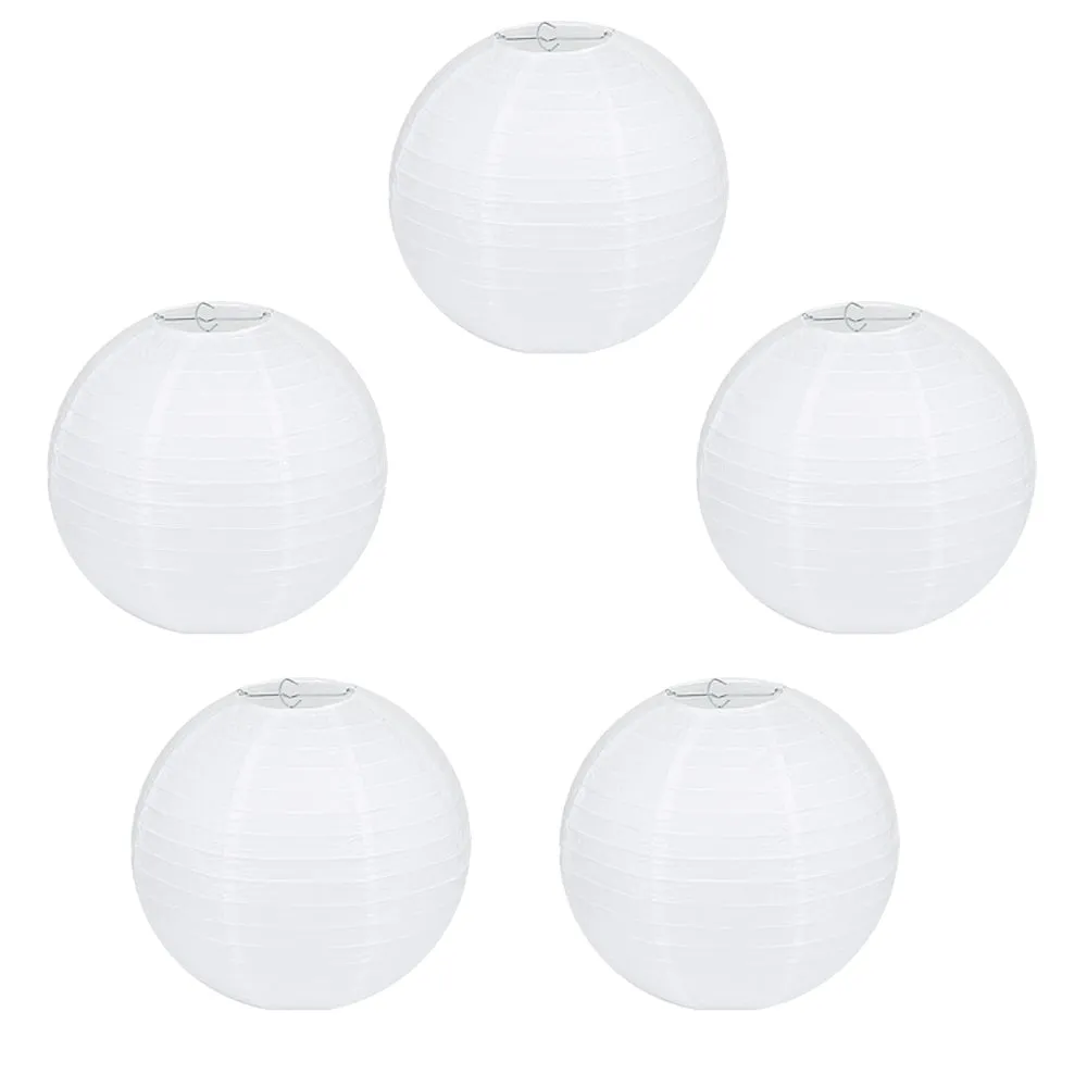 Paper Lanterns White for Festive/Birthday/Wedding Party Decoration