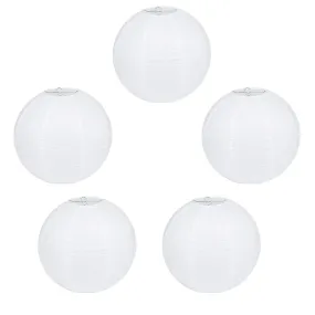 Paper Lanterns White for Festive/Birthday/Wedding Party Decoration