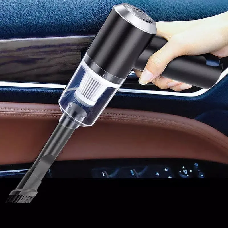 Portable Mini Wireless Car Vacuum Cleaner, Wet Dry Dual Use Handheld Auto Vacuum Cleaner