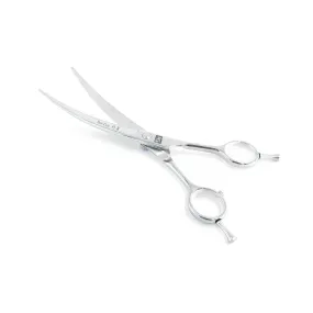 Professional 7" Curved Scissors (6CR Steel)