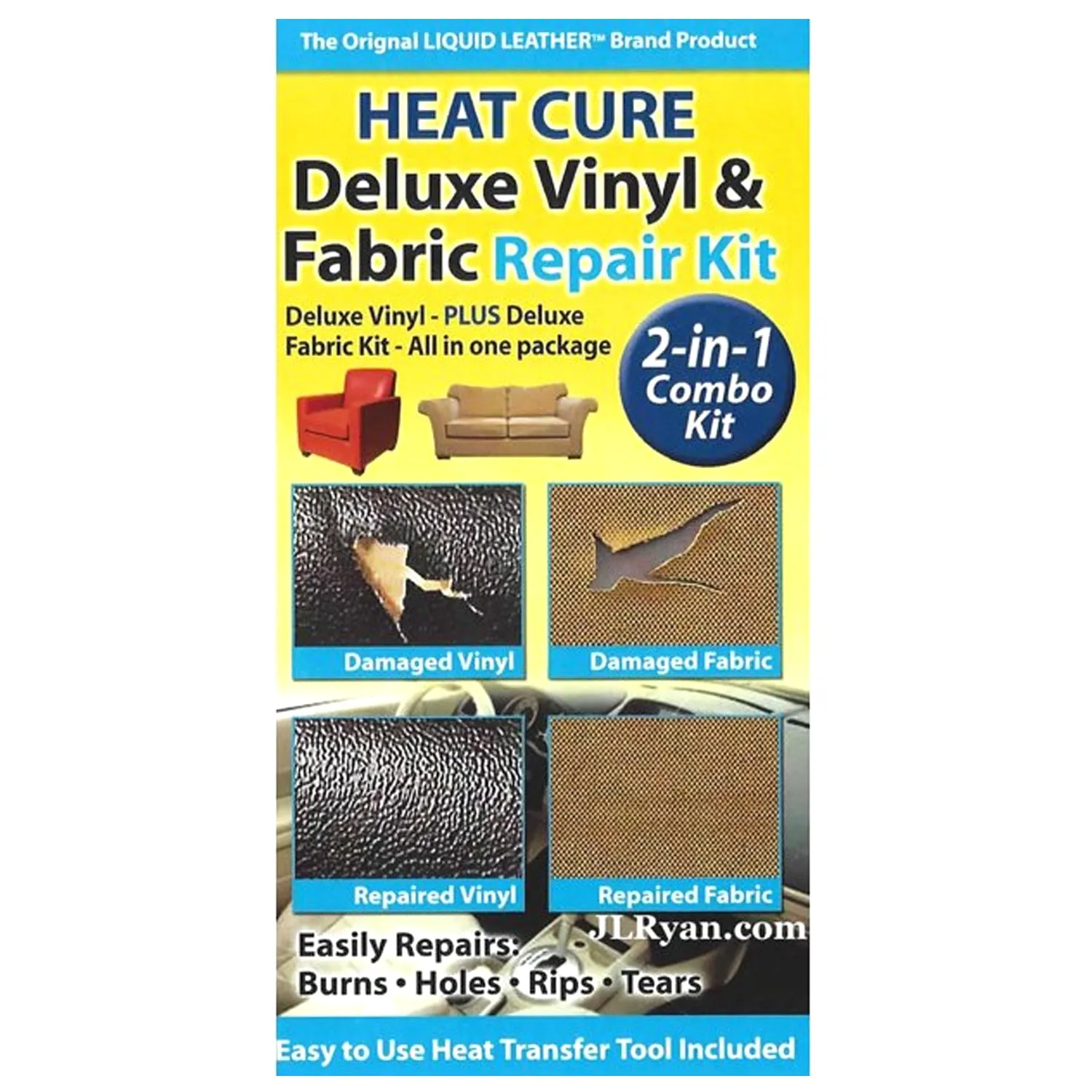 Quick 20 Leather, Vinyl and Fabric Repair Kit - Heat Cure (30-002)