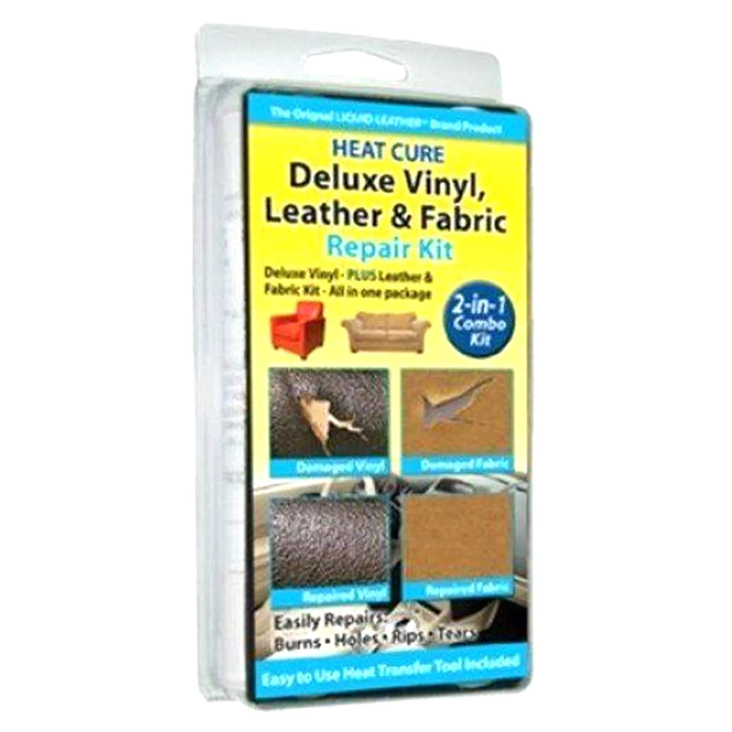 Quick 20 Leather, Vinyl and Fabric Repair Kit - Heat Cure (30-002)