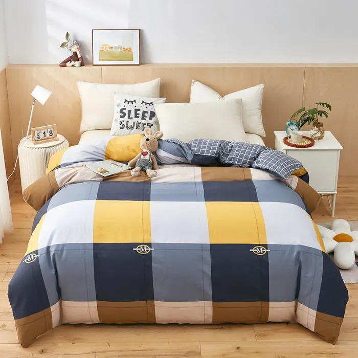 Quilt Cover Single Wholesale Pure Cotton Single Double Student Dormitory Three-piece Set