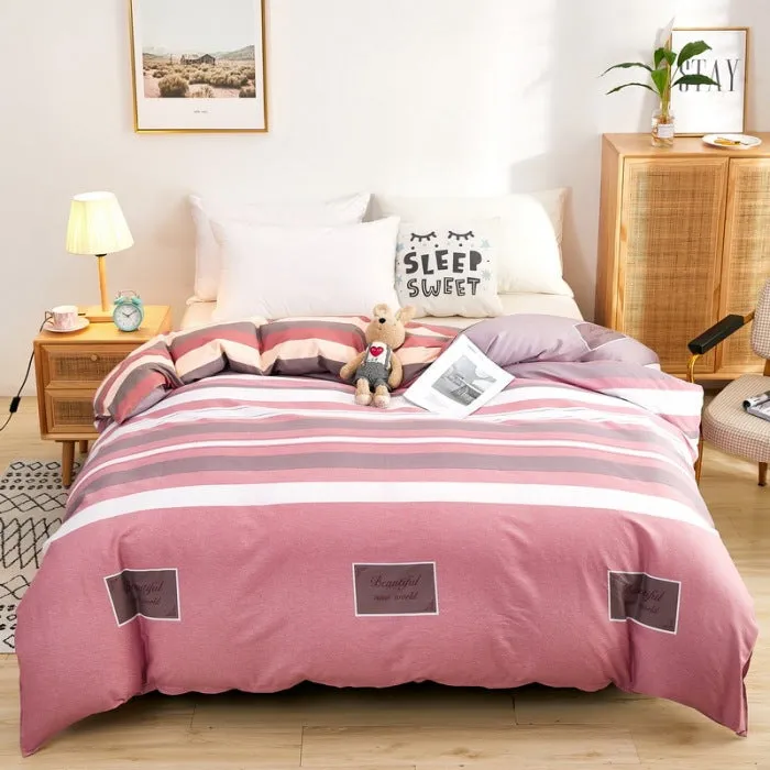 Quilt Cover Single Wholesale Pure Cotton Single Double Student Dormitory Three-piece Set