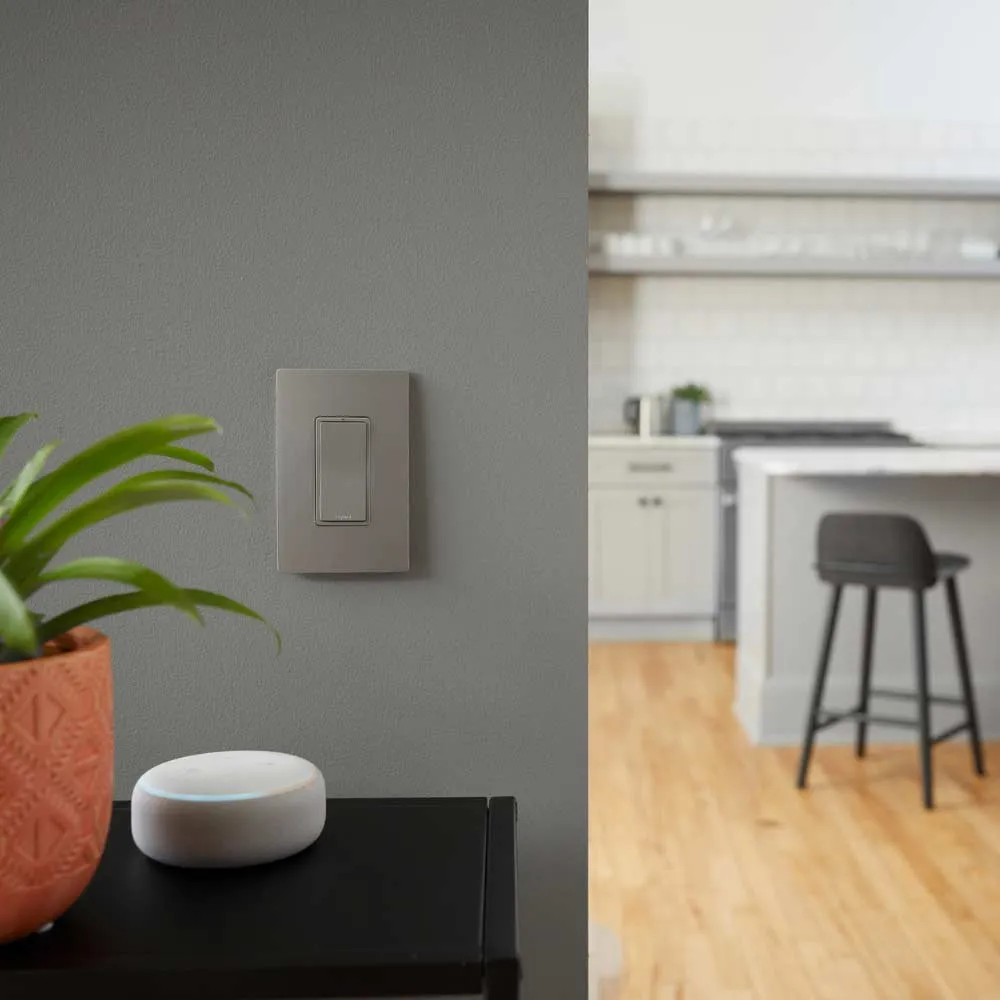 radiant 3-Way/Multi-Location Wireless Smart Remote Switch with Netatmo, Nickel