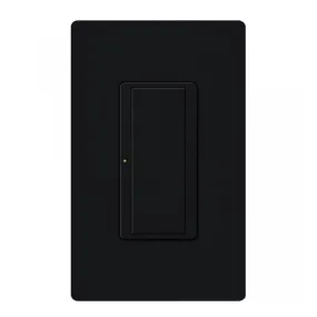 RadioRA 2 Maestro Single Pole/Multi-Location Tap Smart Light Switch, Black