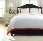 Ransik Pike Signature Design by Ashley Duvet Cover Set Queen