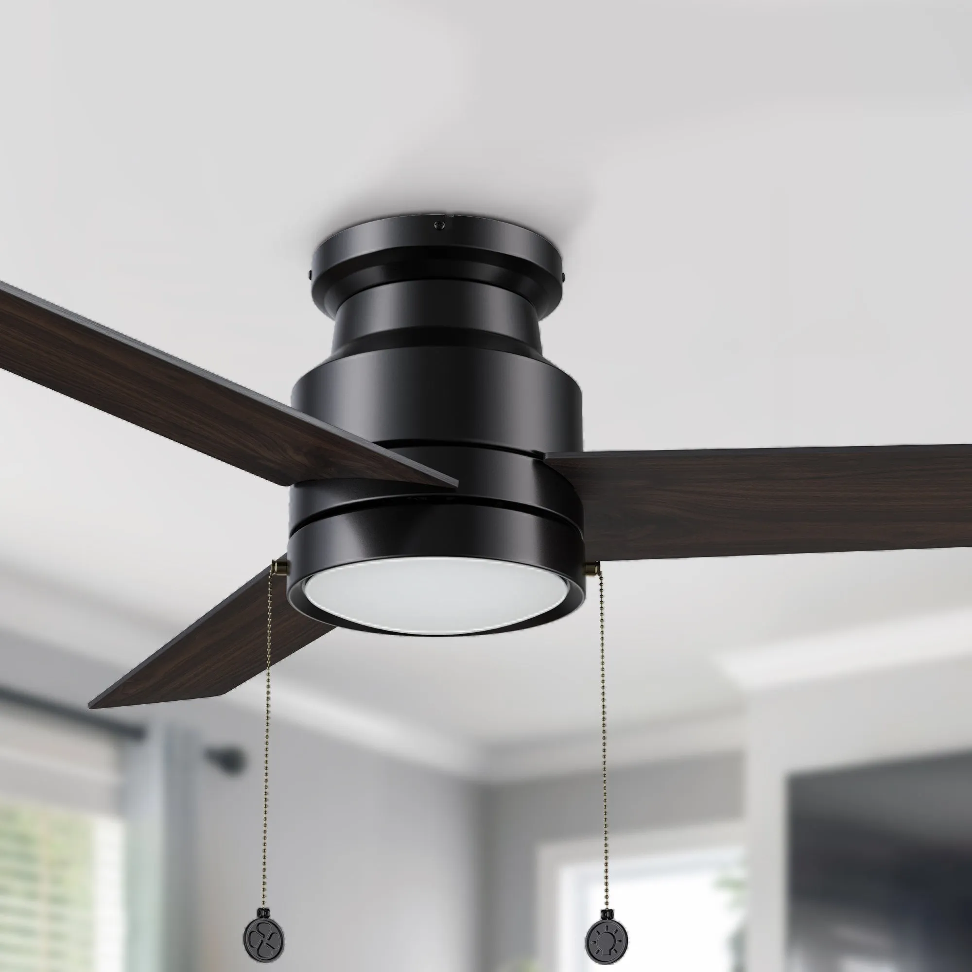 Rieti 52 inch Low Profile Ceiling Fan with LED Light