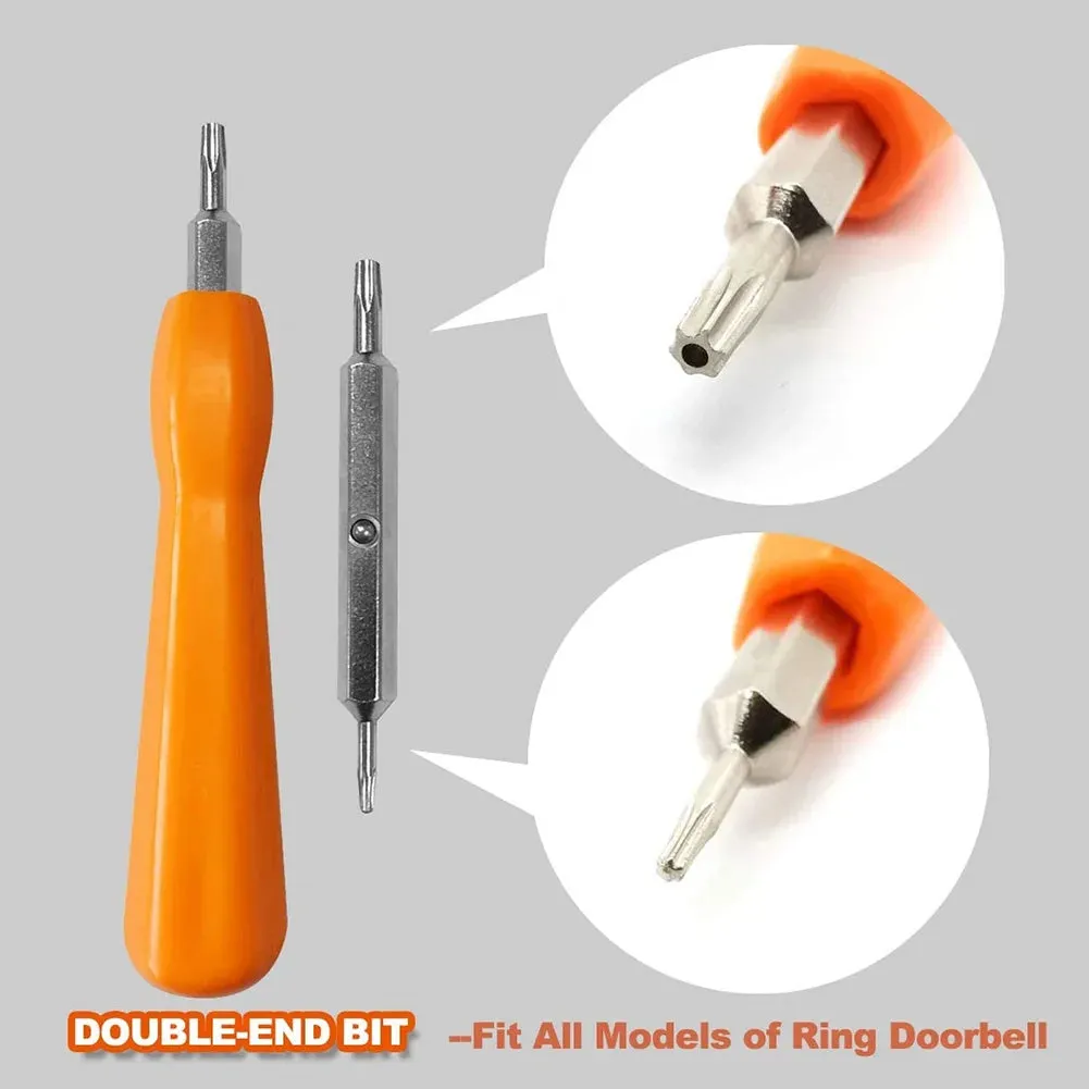 Ring Doorbell Screwdriver Replacement Security Screws Compatible With Video Doorbell Anti-theft Doorbell Screws Hardware