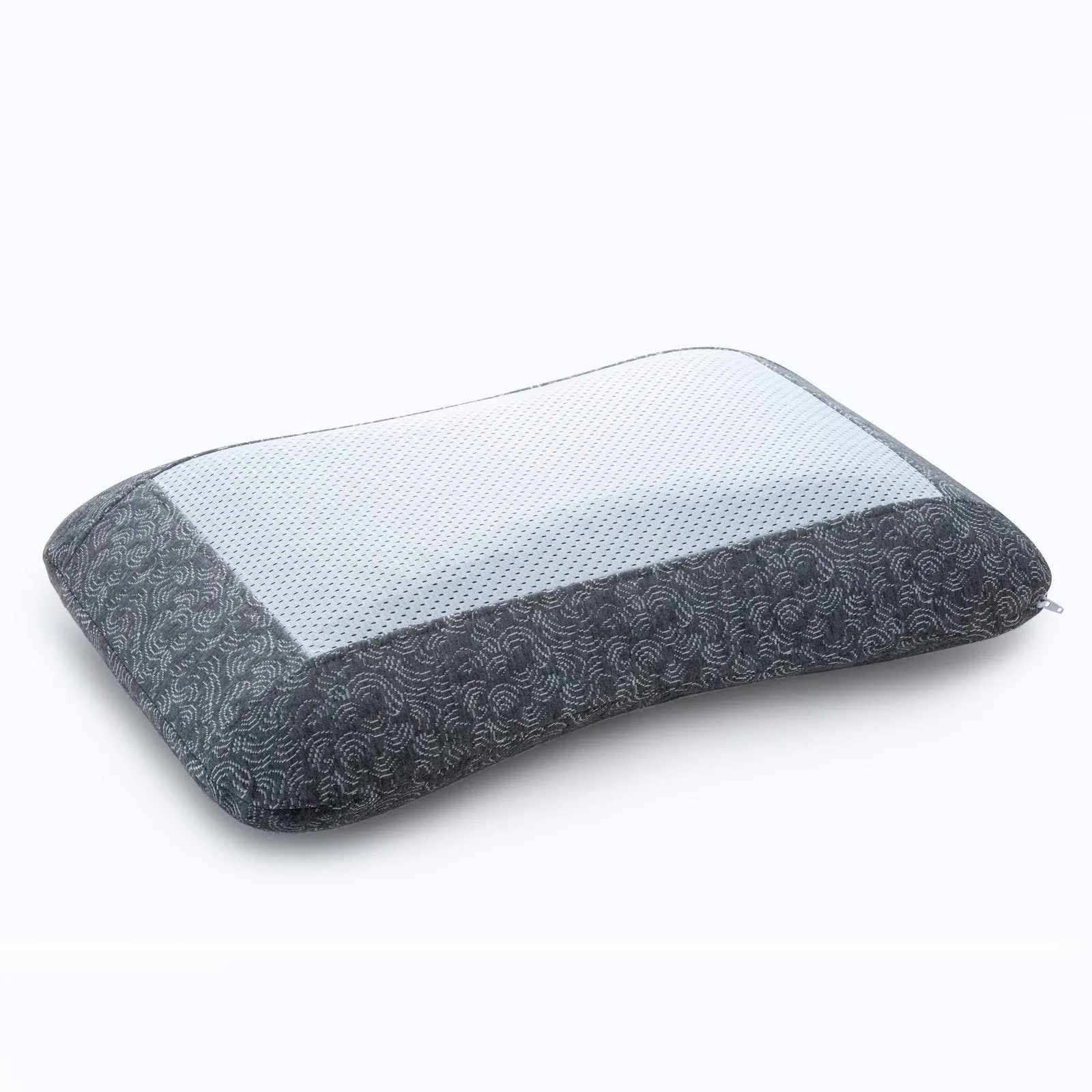 Royal Comfort Cool Gel Charcoal Infused High Density Memory Foam Pillow 40 x 60 cm Charcoal, Blue