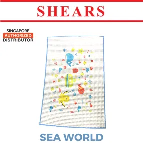 Shears Baby Changing Mat Air Bubbles Cot Sheet Sea World