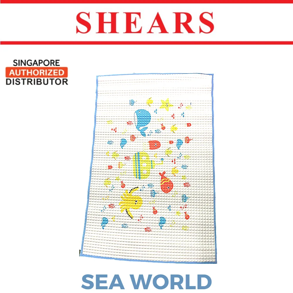 Shears Baby Changing Mat Air Bubbles Cot Sheet Sea World