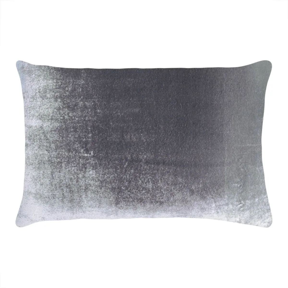 Silver Gray Ombre Velvet Pillows by Kevin O’Brien Studio