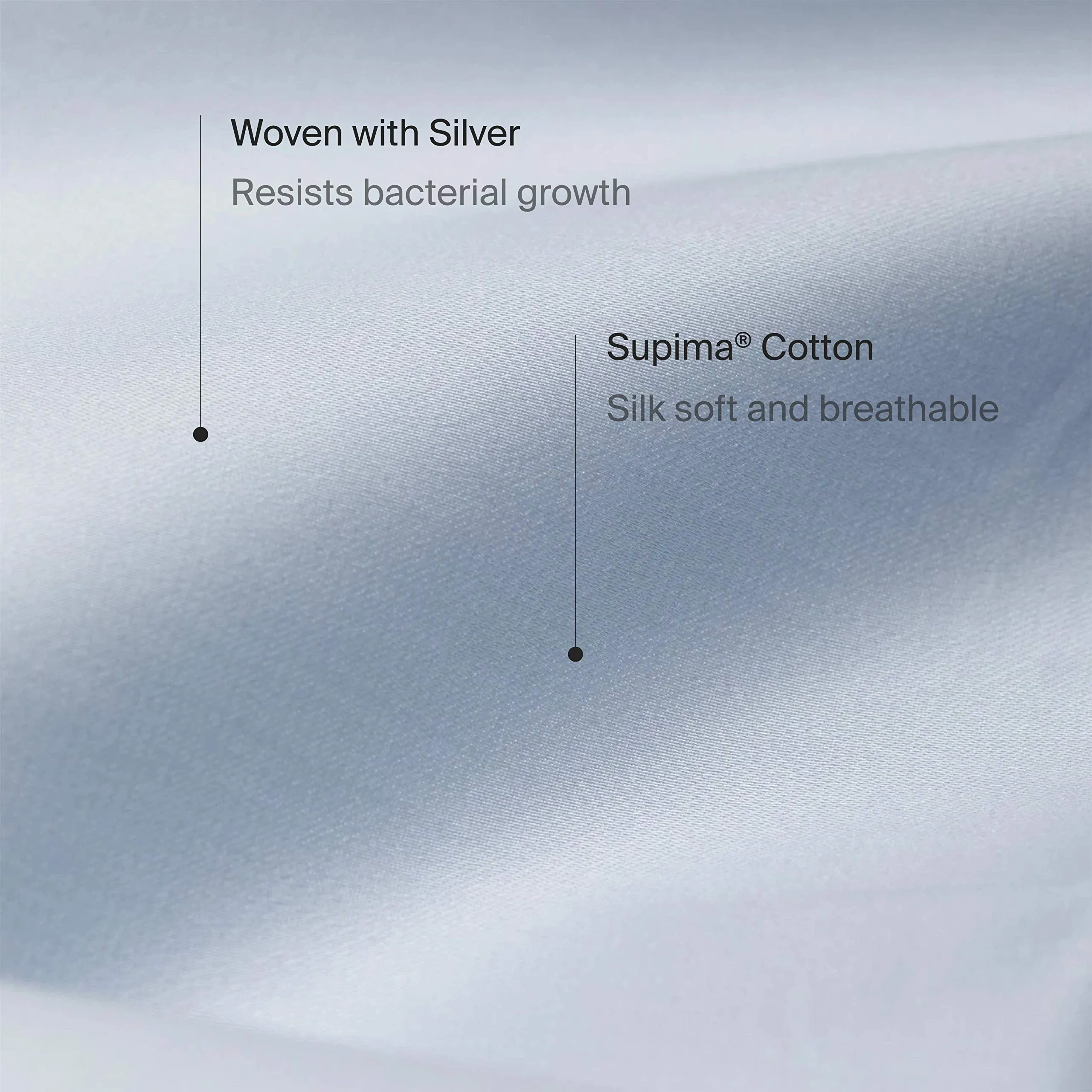 Silver Infused Duvet Cover For Acne Prone Skin Ultrasoft Breathable