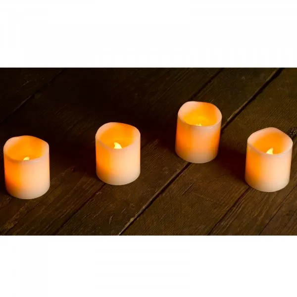 Smart Garden White Votives LED Candle 4 Pack