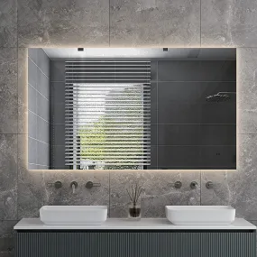 Sol Frameless 1200mmx700mm Anti-Fog Dimmable Led Bathroom Mirror Rectangular